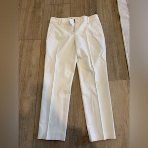 Theory White Capri Women's Pantsuit Pants